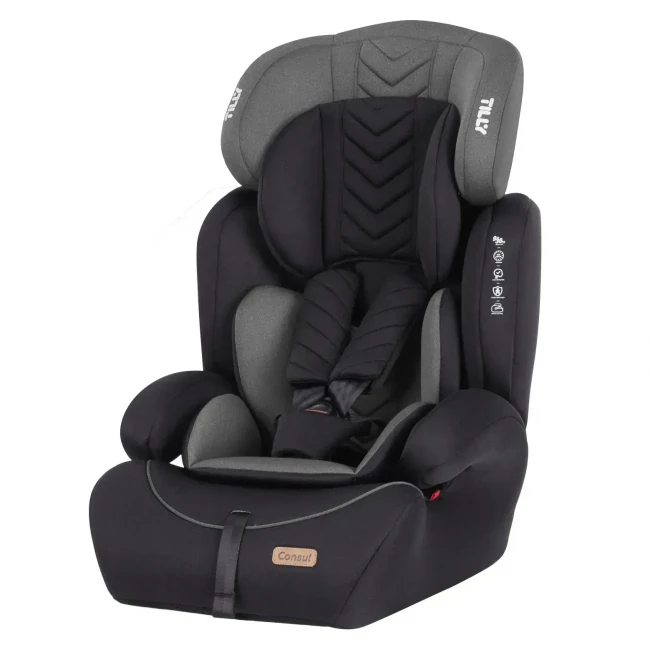 Автокресло Tilly Consul T-531/4 Light Grey с бустером, 9-36 кг