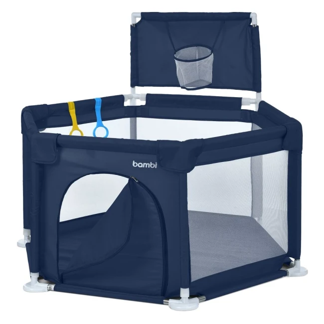 Игровой манеж Bambi MR 1340-BL