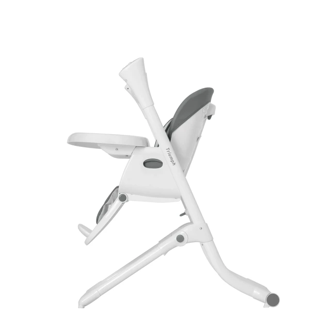 Стульчик-качели для кормления Carrello Triumph CRL-10302 Palette Grey (3 в 1, шезлонг, качалка, съемный столик, музыка)