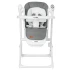 Стульчик-качели для кормления Carrello Triumph CRL-10302 Palette Grey (3 в 1, шезлонг, качалка, съемный столик, музыка)