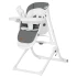 Стульчик-качели для кормления Carrello Triumph CRL-10302 Palette Grey (3 в 1, шезлонг, качалка, съемный столик, музыка)