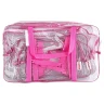 Набір прозорих сумок у пологовий Bimbo 40372 (рожевий)