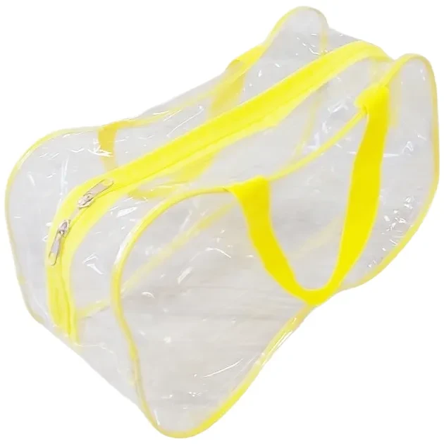 Набор прозрачных сумок в роддом (желтый) Набор прозрачных сумок в роддом (желтый)