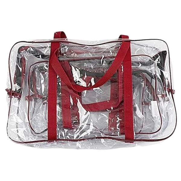 Набір прозорих сумок у пологовий Bimbo 33847 (бордовий) Набір прозорих сумок у пологовий Bimbo 33847 (бордовий)