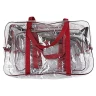 Набір прозорих сумок у пологовий Bimbo 33847 (бордовий)