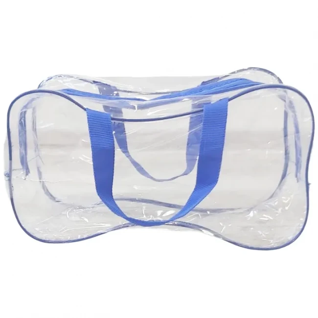 Набор прозрачных сумок в роддом (синий) Набор прозрачных сумок в роддом (синий)