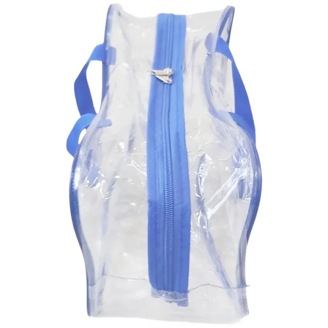 Набор прозрачных сумок в роддом (синий) Набор прозрачных сумок в роддом (синий)