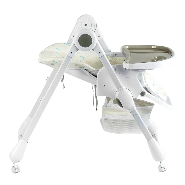 Стільчик для годування Joy K-11058 (знімний столик, кошик, чохол, 4 колеса)