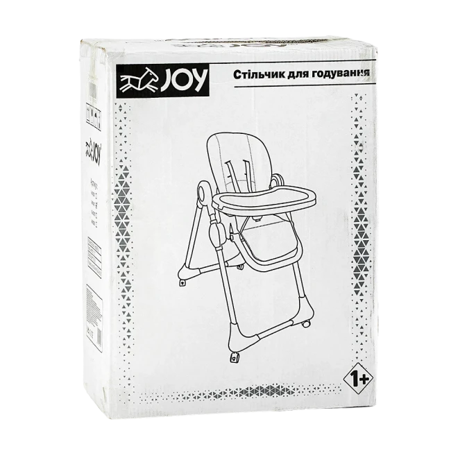 Стільчик для годування Joy K-11058 (знімний столик, кошик, чохол, 4 колеса)