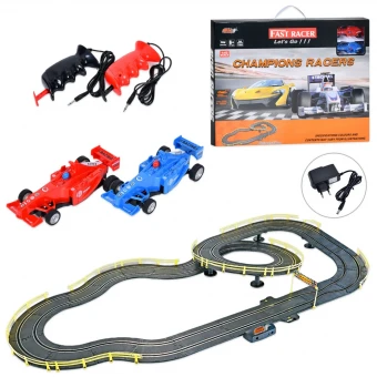 Гоночный трек 6606-B (автотрек 550 см, 2 машинки, дистанционное управление, от сети 220В)