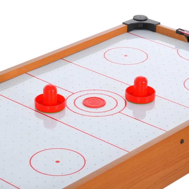 Аэрохоккей Hockey 2559 (76x39x61 см) деревянный, на ножках, батарейки