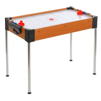 Аэрохоккей Hockey 2559 (76x39x61 см) деревянный, на ножках, батарейки Аэрохоккей Hockey 2559 (76x39x61 см) деревянный, на ножках, батарейки