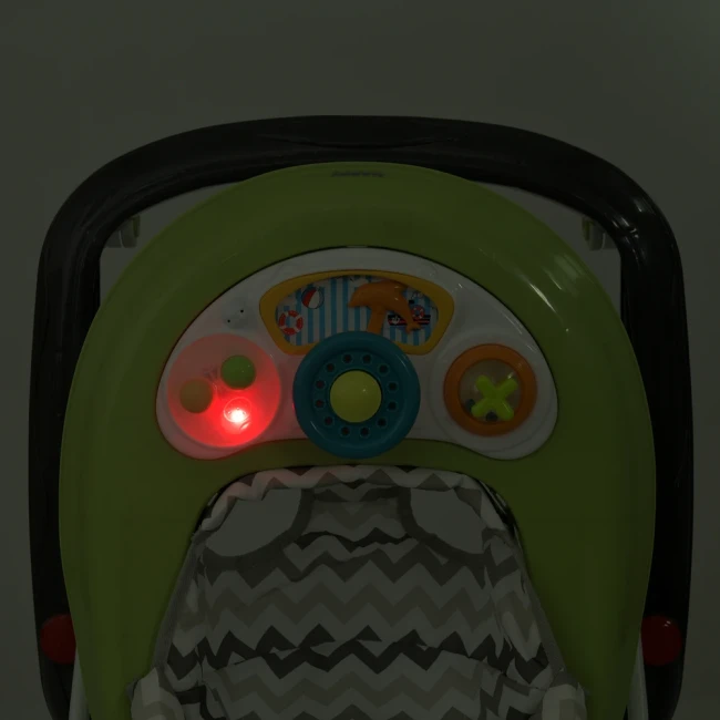 Ходунки для малюка El Camino ME 1049 HAPPY Lemon Green (ігрова панель, музика, світло) Ходунки для малюка El Camino ME 1049 HAPPY Lemon Green (ігрова панель, музика, світло)