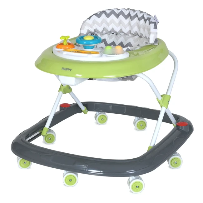 Ходунки для малюка El Camino ME 1049 HAPPY Lemon Green (ігрова панель, музика, світло) Ходунки для малюка El Camino ME 1049 HAPPY Lemon Green (ігрова панель, музика, світло)