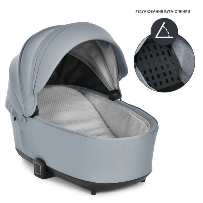 Универсальная коляска 2в1 El Camino PRESTIGE ME 1124-3 Frost Gray