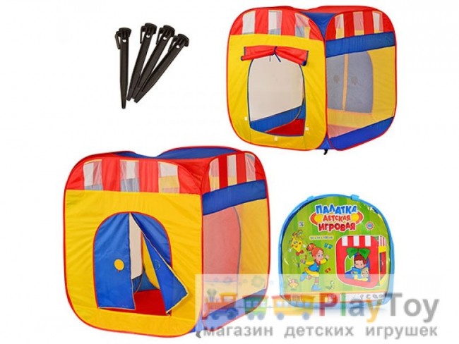 Детская игровая палатка (M 0505) 94x94x108 см.