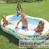 Дитячий надувний басейн Intex 56490-1 Райська Лагуна 262 х 160 х 46 см з кульками 10 шт