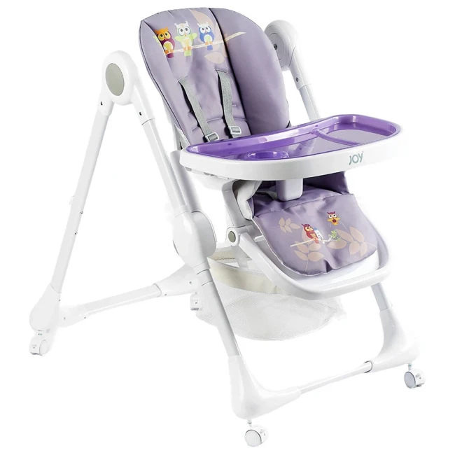 Стільчик для годування Joy K-60290 (знімний столик, кошик, чохол, 4 колеса)