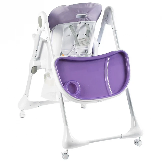Стільчик для годування Joy K-60290 (знімний столик, кошик, чохол, 4 колеса)