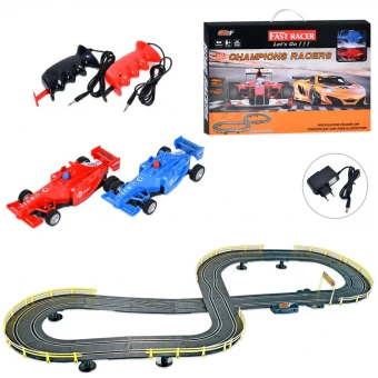Гоночный трек 6605-B (автотрек 432 см, 2 машинки, дистанционное управление, от сети 220В)