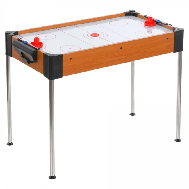 Аерохокей Hockey 2558 (86x43,5x67 см) дерев'яний, на ніжках, батарейки