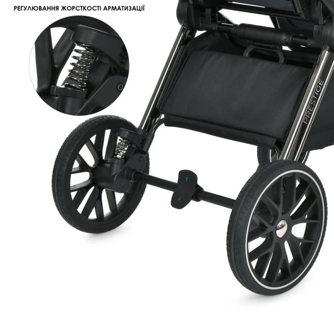 Универсальная коляска 2в1 El Camino PRESTIGE ME 1124-3 Magnet Gray