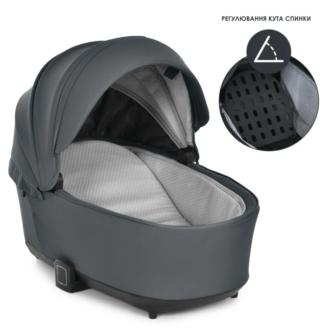 Универсальная коляска 2в1 El Camino PRESTIGE ME 1124-3 Magnet Gray