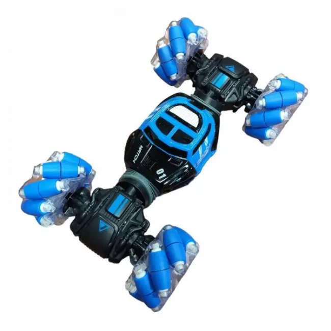 Машинка трюкач на радиоуправлении UD 2219 A Deformation car (2 типа управления) Blue