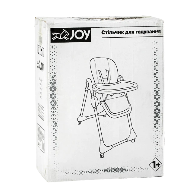 Стільчик для годування Joy K-94011 (знімний столик, кошик, чохол, 4 колеса)