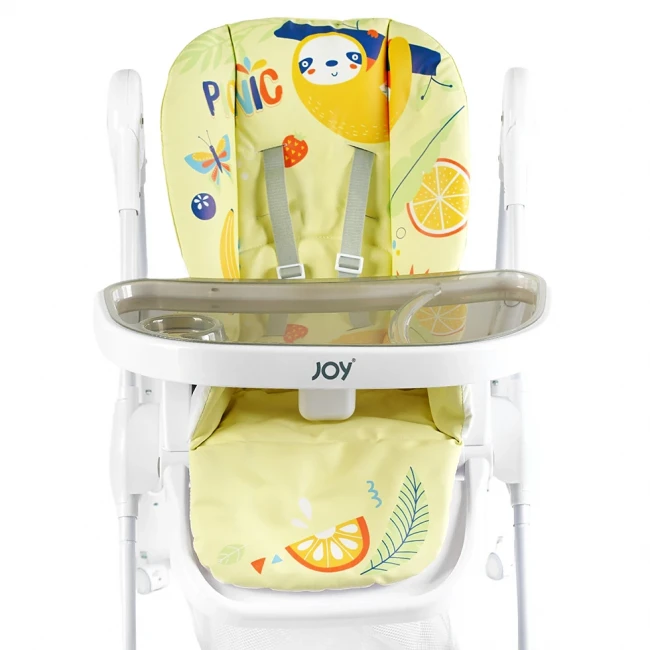 Стільчик для годування Joy K-94011 (знімний столик, кошик, чохол, 4 колеса)