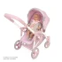 Коляска для кукол DeCuevas 81675 Sophie 3в1 (трансформер, люлька-переноска, корзинка, сумка)