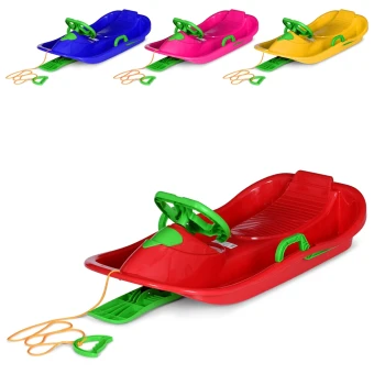 Ледянка MS 1725 с рулем (4 цвета)