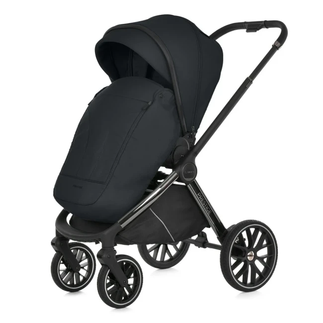 Универсальная коляска 2в1 El Camino PRESTIGE ME 1124-3 Black