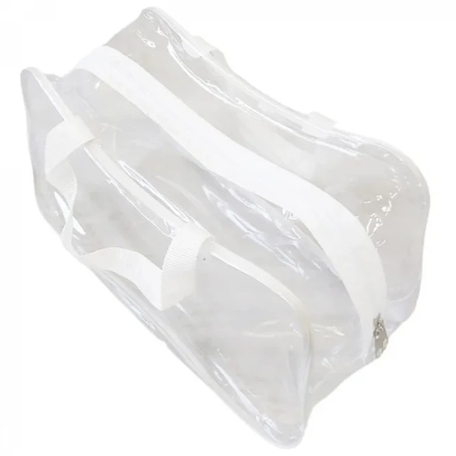 Набор прозрачных сумок в роддом (белый) Набор прозрачных сумок в роддом (белый)