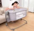 Кроватка-люлька Mastela 8602 3 в 1 (приставная, укачивание, музыка, USB, Bluetooth, таймер)