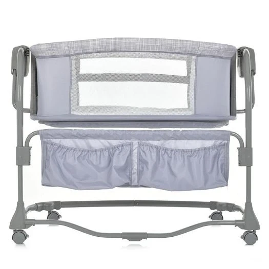 Ліжечко-люлька Mastela 8602 3 в 1 (приставне, укачування, музика, USB, Bluetooth, таймер)