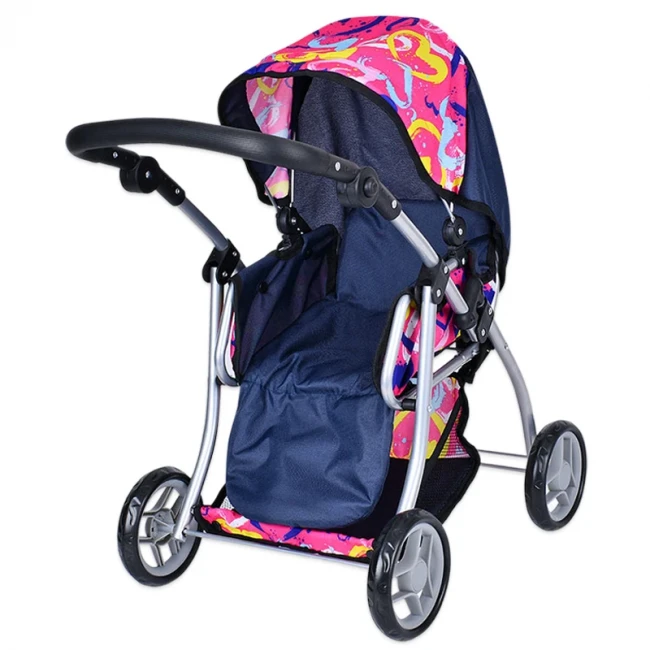 Коляска для ляльок Melogo 9672 (трансформер, сумка-переноска, кошик)
