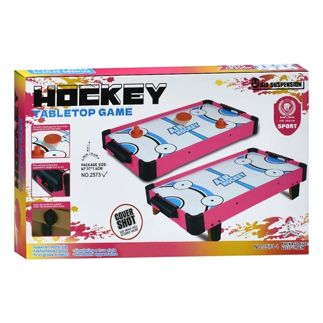 Аэрохоккей Hockey 2573 (66x36,5x7,2 см) деревянный, батарейки