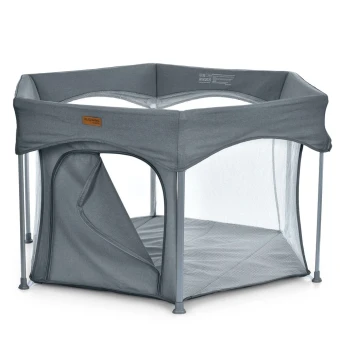 Детский манеж El Camino ME 1195 SWIFT 6 Dark Gray