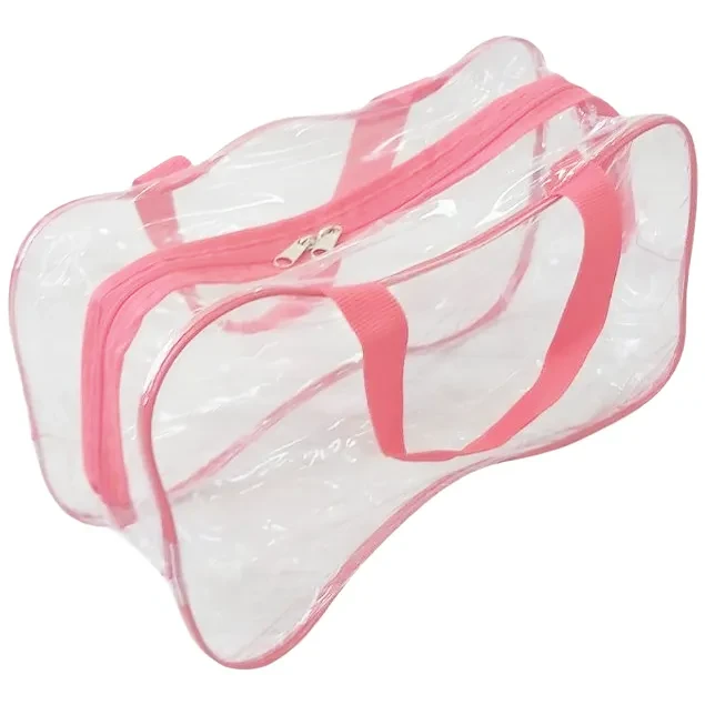 Набір прозорих сумок у пологовий будинок (червоний) Набір прозорих сумок у пологовий будинок (червоний)