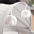 Кроватка-люлька Mastela 3328 3 в 1 (приставная, укачивание, музыка, USB, Bluetooth, таймер)