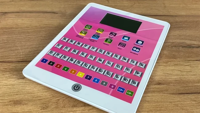 Детский планшет WToys TK-55100 (учебный, сенсорный, на батарейках)