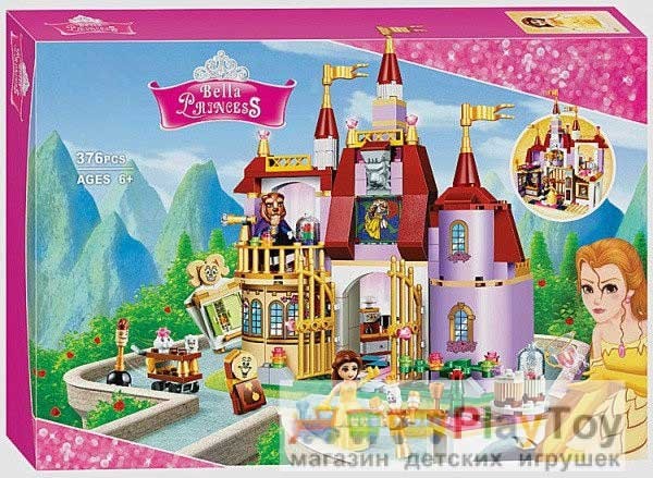 Конструктор "Disney Princess" (10565) Зачарований замок Белль, 376 деталей
