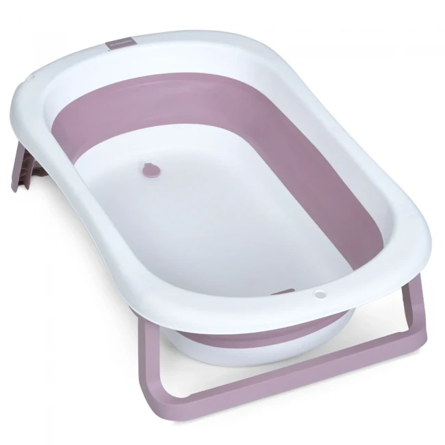 Ванночка детская El Camino ME 1151 Plus Lilac (складная, с термометром) Ванночка детская El Camino ME 1151 Plus Lilac (складная, с термометром)