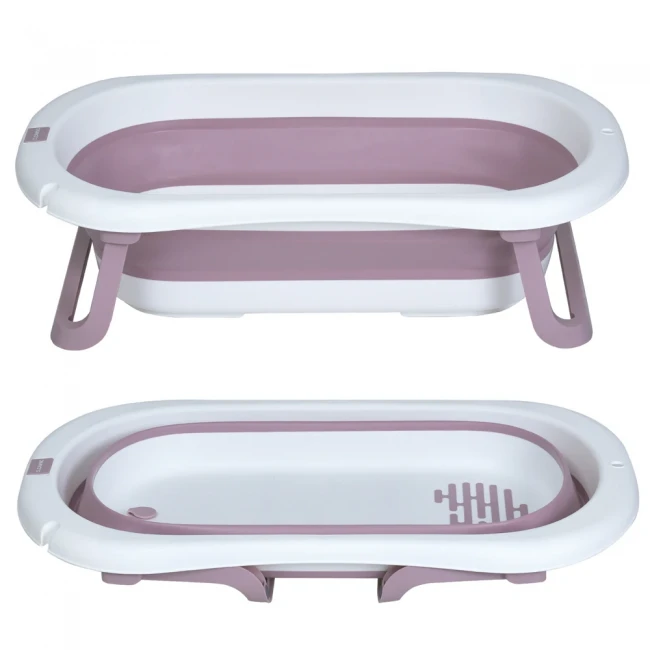 Ванночка детская El Camino ME 1151 Plus Lilac (складная, с термометром) Ванночка детская El Camino ME 1151 Plus Lilac (складная, с термометром)