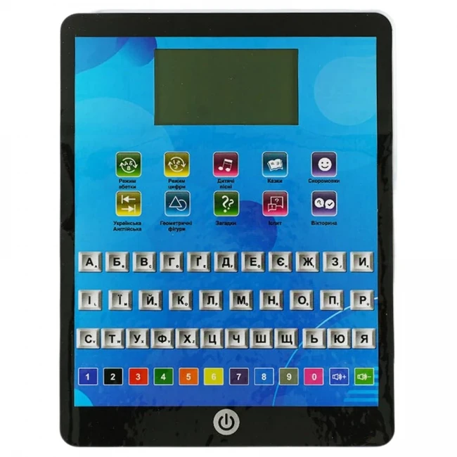 Детский планшет WToys TK-66360 (учебный, сенсорный, на батарейках)