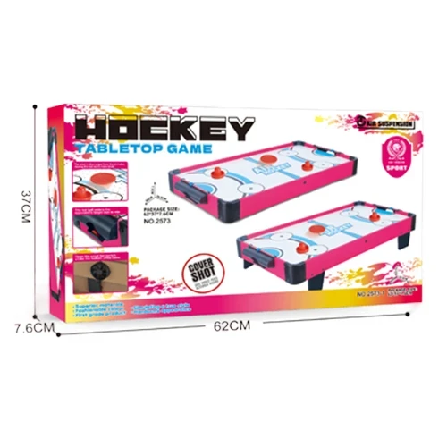 Аэрохоккей Hockey 2573-1 (66x36,5x16,5 см) деревянный, на ножках, батарейки