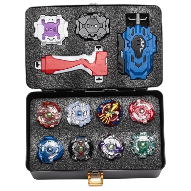 Игровой набор Бейблейд ThunderGyro GF 204-1 в кейсе (8 волчков, 2 пусковых устройства, аксессуары) Игровой набор Бейблейд ThunderGyro GF 204-1 в кейсе (8 волчков, 2 пусковых устройства, аксессуары)