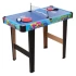 Настільна гра 6008-4 4в1 футбол, аерохокей, теніс, більярд (76x41x59 см, дерев'яний, на ніжках)