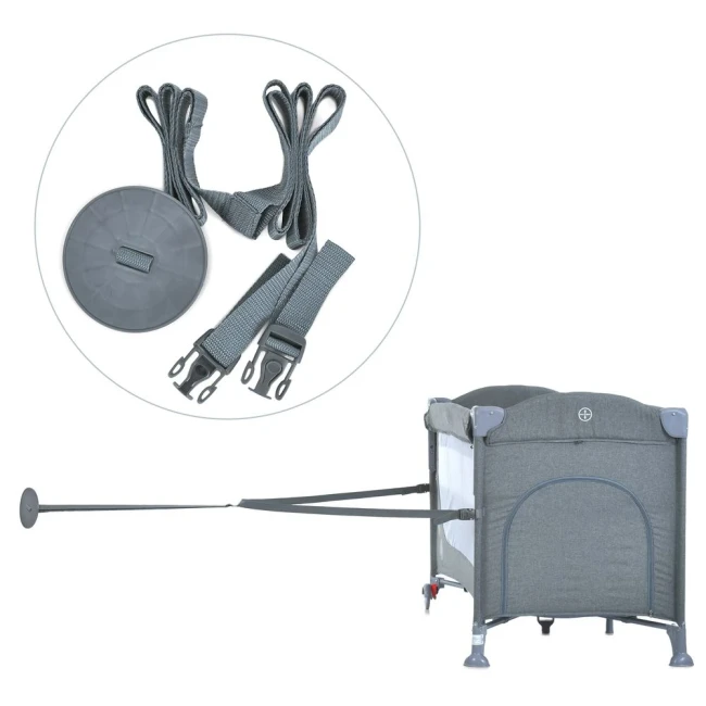 Манеж-кроватка El Camino ME 1098 UNITY+ Gray Манеж-кроватка El Camino ME 1098 UNITY+ Gray